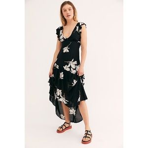 Free People Floral Maxi Dress